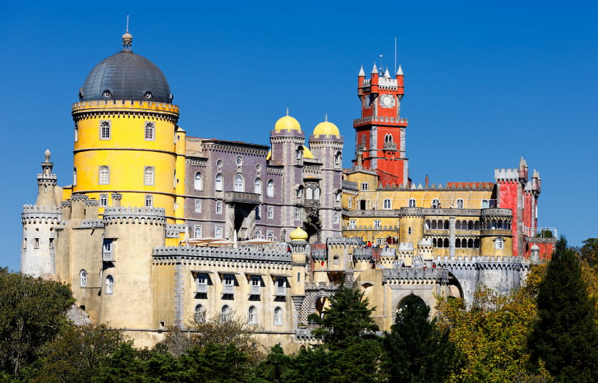 Pena National Palace in Portugal
