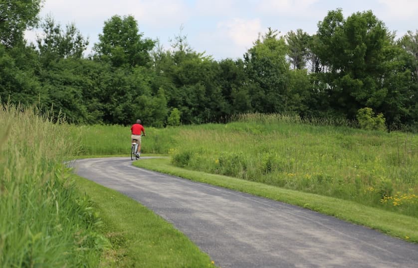 Bike on Trail