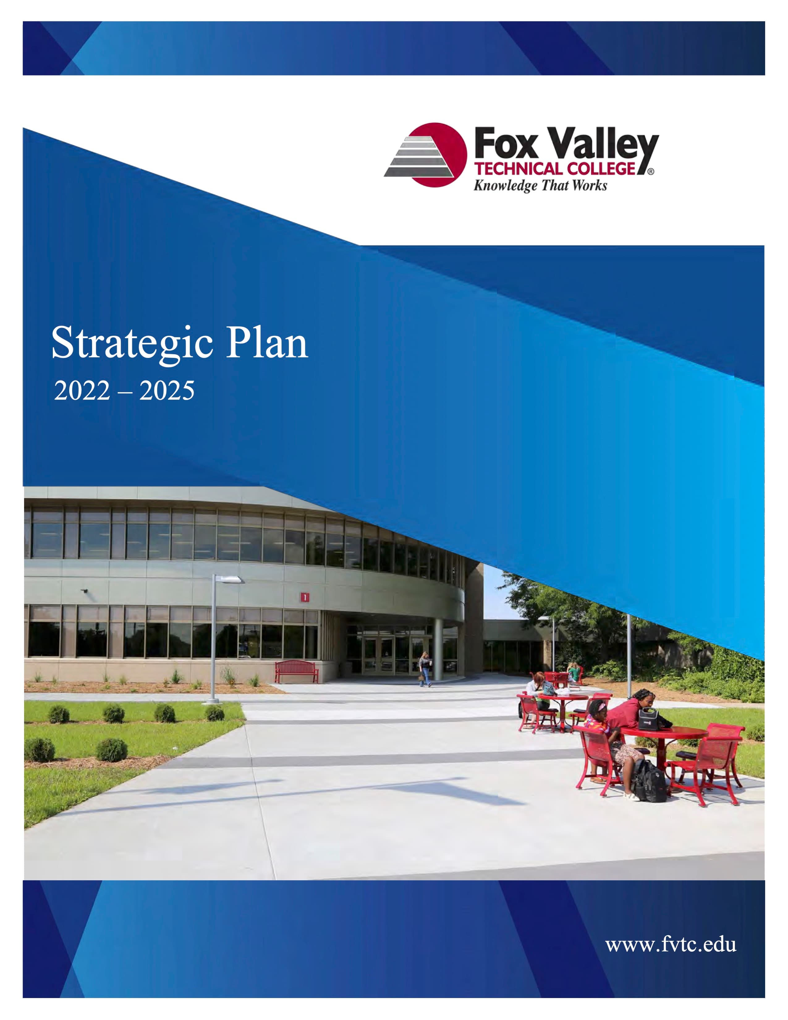 Cover of FVTC strategic plans for 2022 through 2025