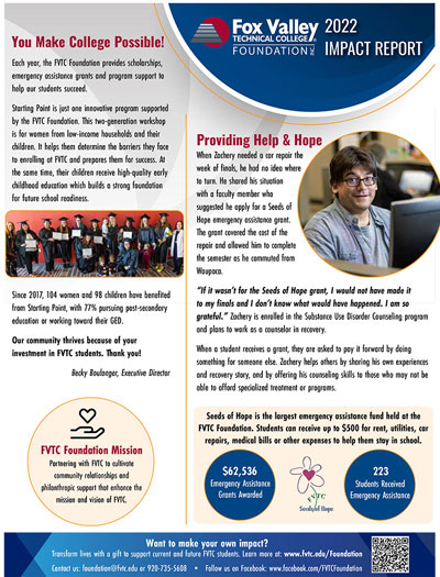 foundation impact report cover