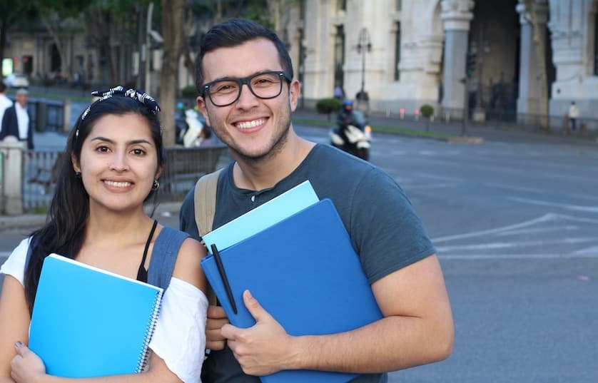 Two students