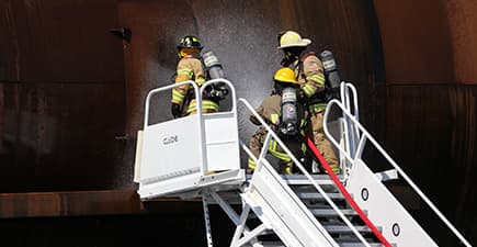 ARFF Training on Ladder