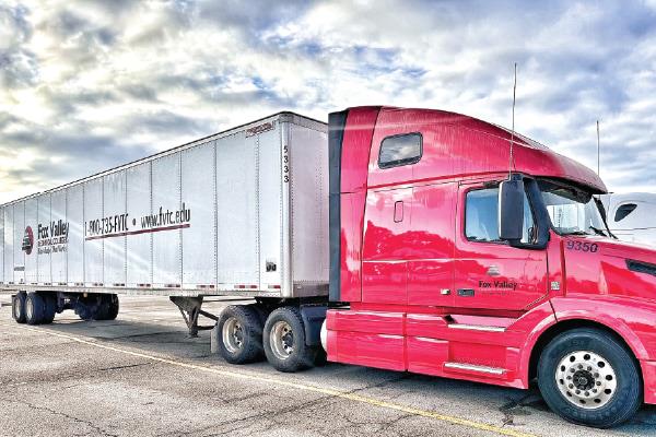 two semis training on fvtc course track