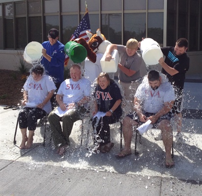 Student Veterans Take Ice Bucket Challenge
