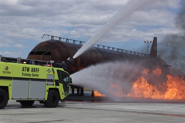 Airport Firefighting Gets Real