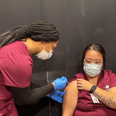 Nursing Students a Shot in the Arm for Vaccination Efforts