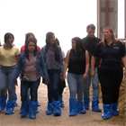 International Students Tour a Local Farm: Life on the Farm