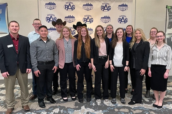Ag Students Shine at National PAS Conference