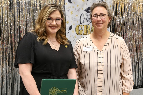 Nursing Student Receives First DAISY Award