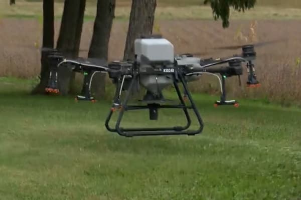 Using a drone to seed cover crops: Life on the Farm