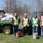 Students Pitch in for Earth Week