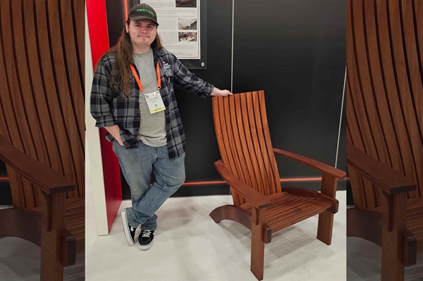 Woodworking Technology Grad Earns National Award