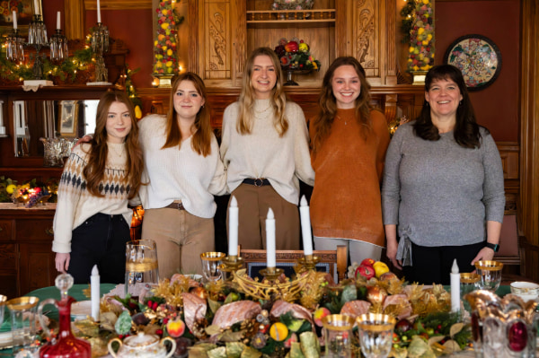 Interior Design Students Bring Christmas to Life at...